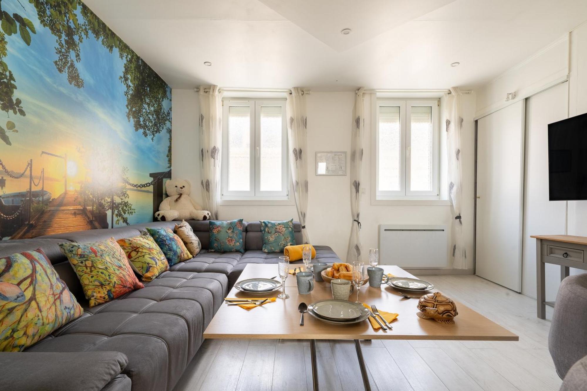 Casa Inca Calais - Duplex Soleil Latino - Parking Free, Station Apartment Екстериор снимка