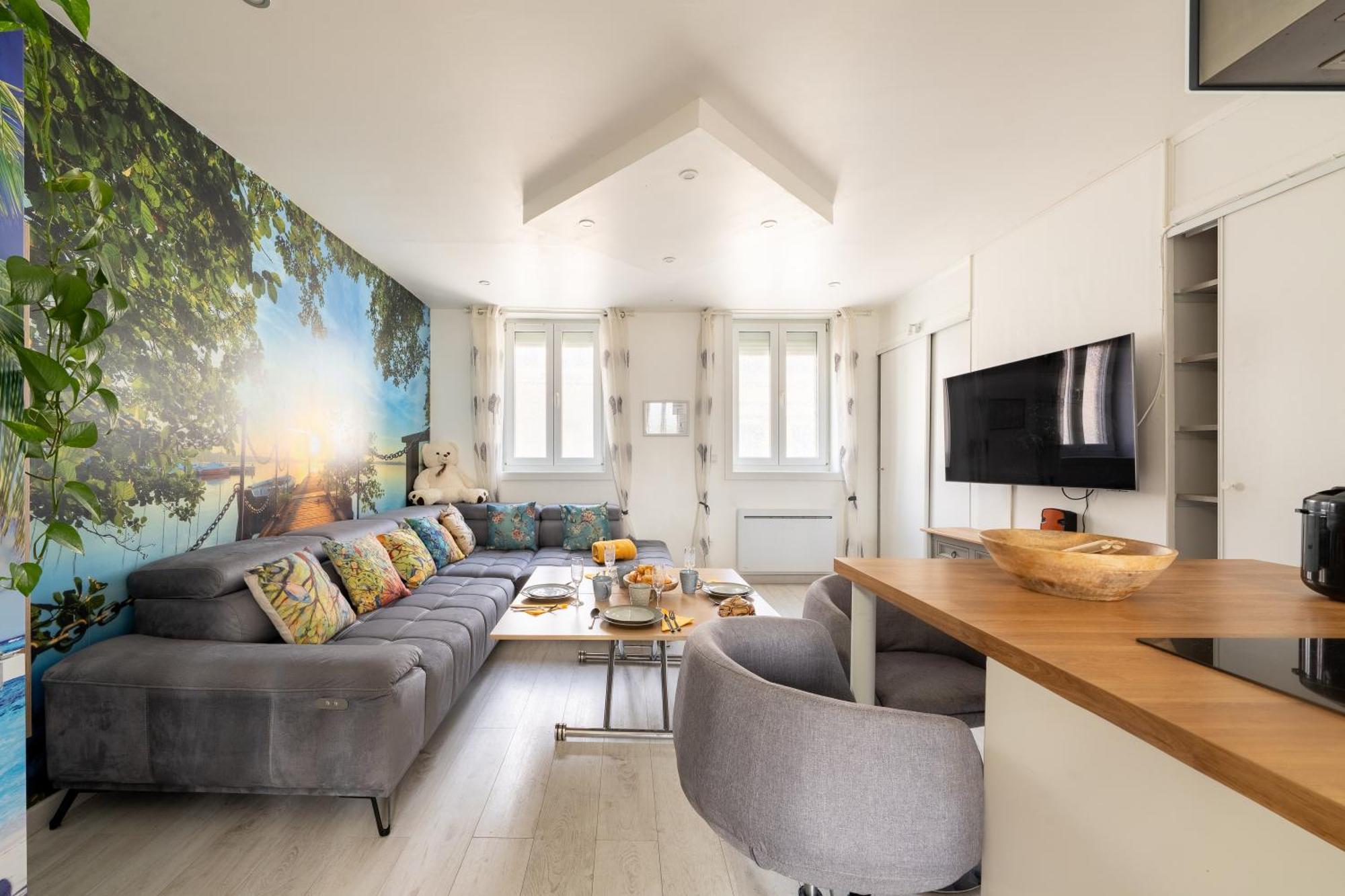 Casa Inca Calais - Duplex Soleil Latino - Parking Free, Station Apartment Екстериор снимка