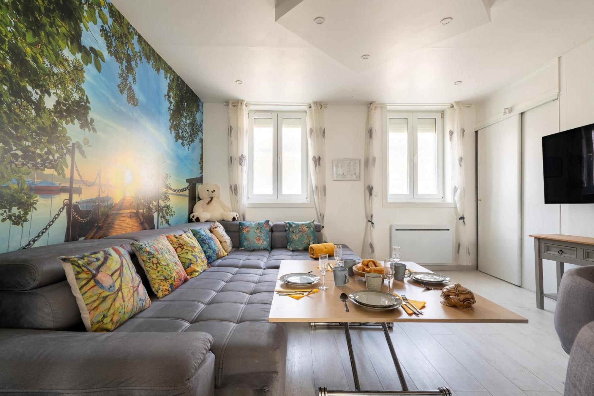 Casa Inca Calais - Duplex Soleil Latino - Parking Free, Station Apartment Екстериор снимка